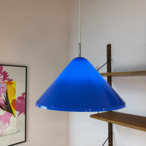 Hängelampe Modell Apollo blau Kunststoff von Nordisk Solar