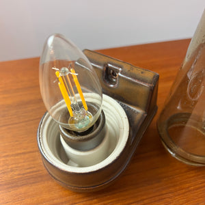 Wandlampe Modell 6080 Rauchglas von Sigvard Bernadotte für Ifö