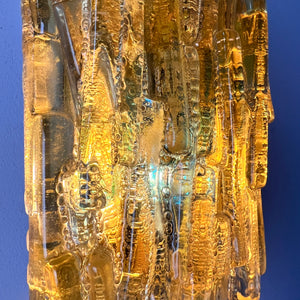 Wandlampe gelb von Claus Bolby für Cebo