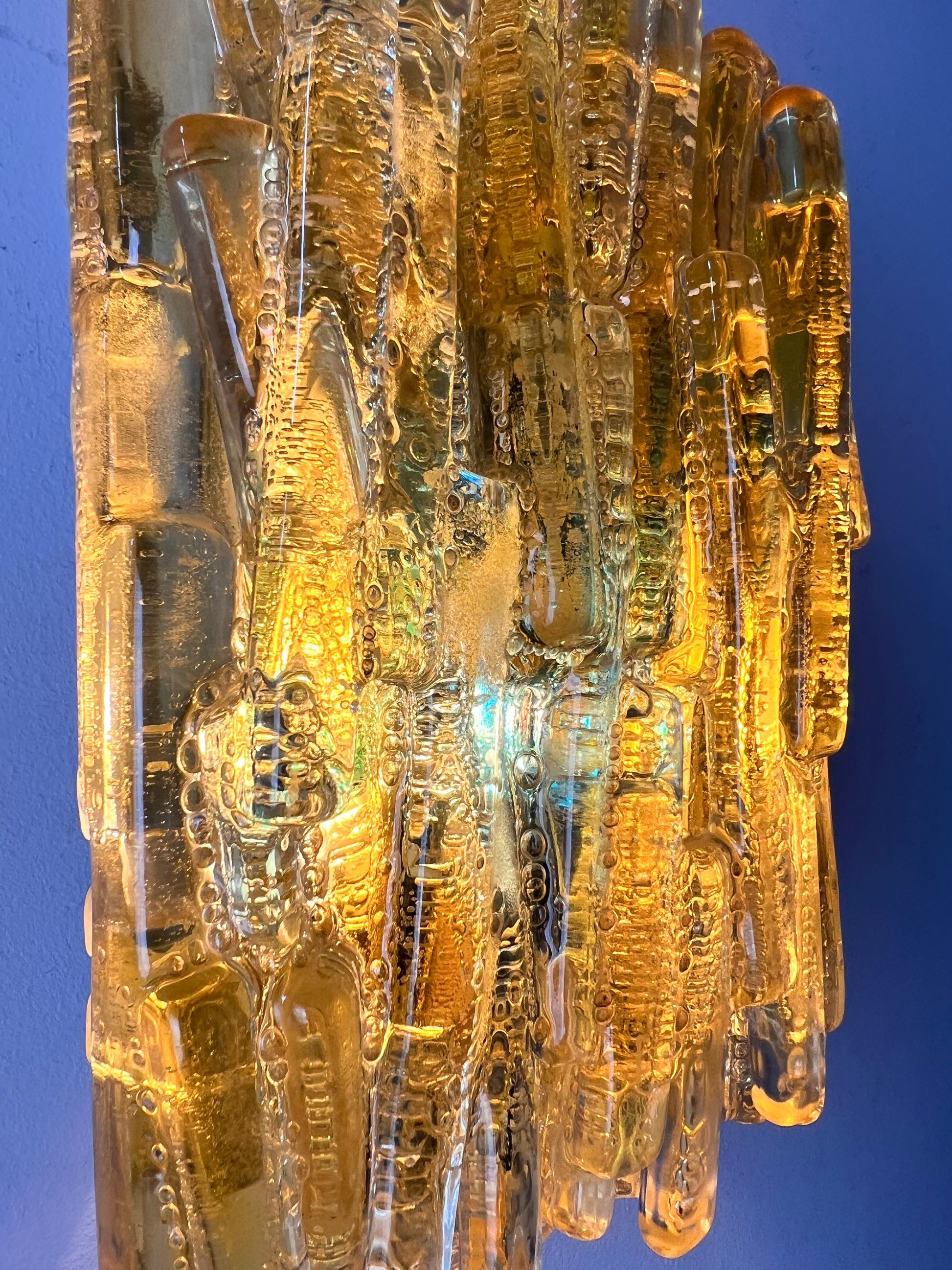 Wandlampe gelb von Claus Bolby für Cebo