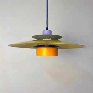 Lamellenlampe neu lackiert, Dänemark