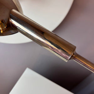 Schreibtischlampe BEA DS silber vernickelt von Florian Schulz Design