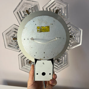 Wandlampe Eiskristall von VEB Kristallleuchtenbau Ebersbach