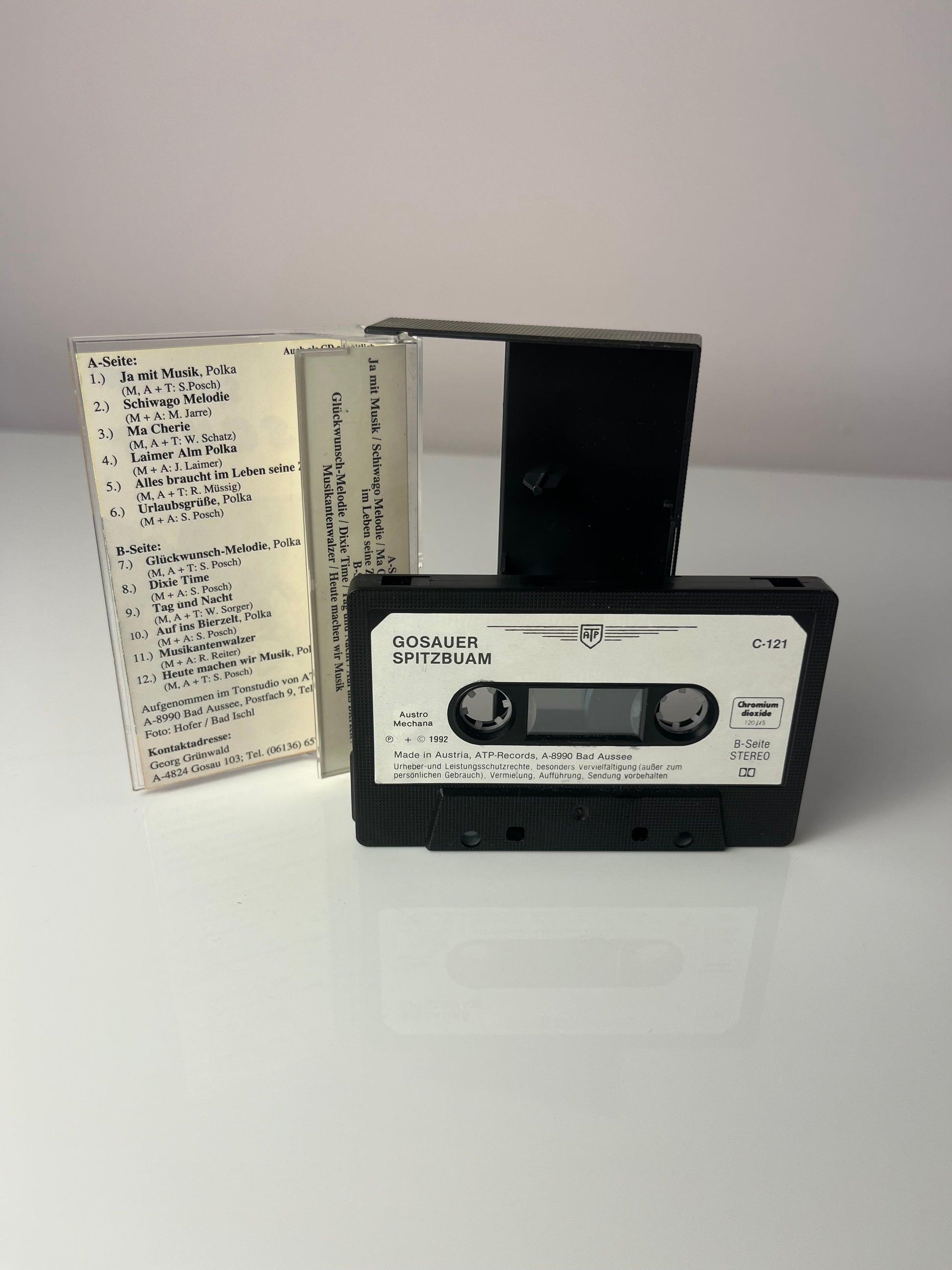 Kassette: Gosauer Spitzbuam - Auf ins Bierzelt