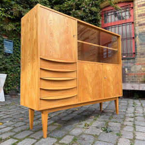 Highboard Typ 602/G Esche von Franz Ehrlich für Hellerau