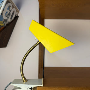 Klemmlampe gelb gold von HOSO (Hoffmeister & Sohn)