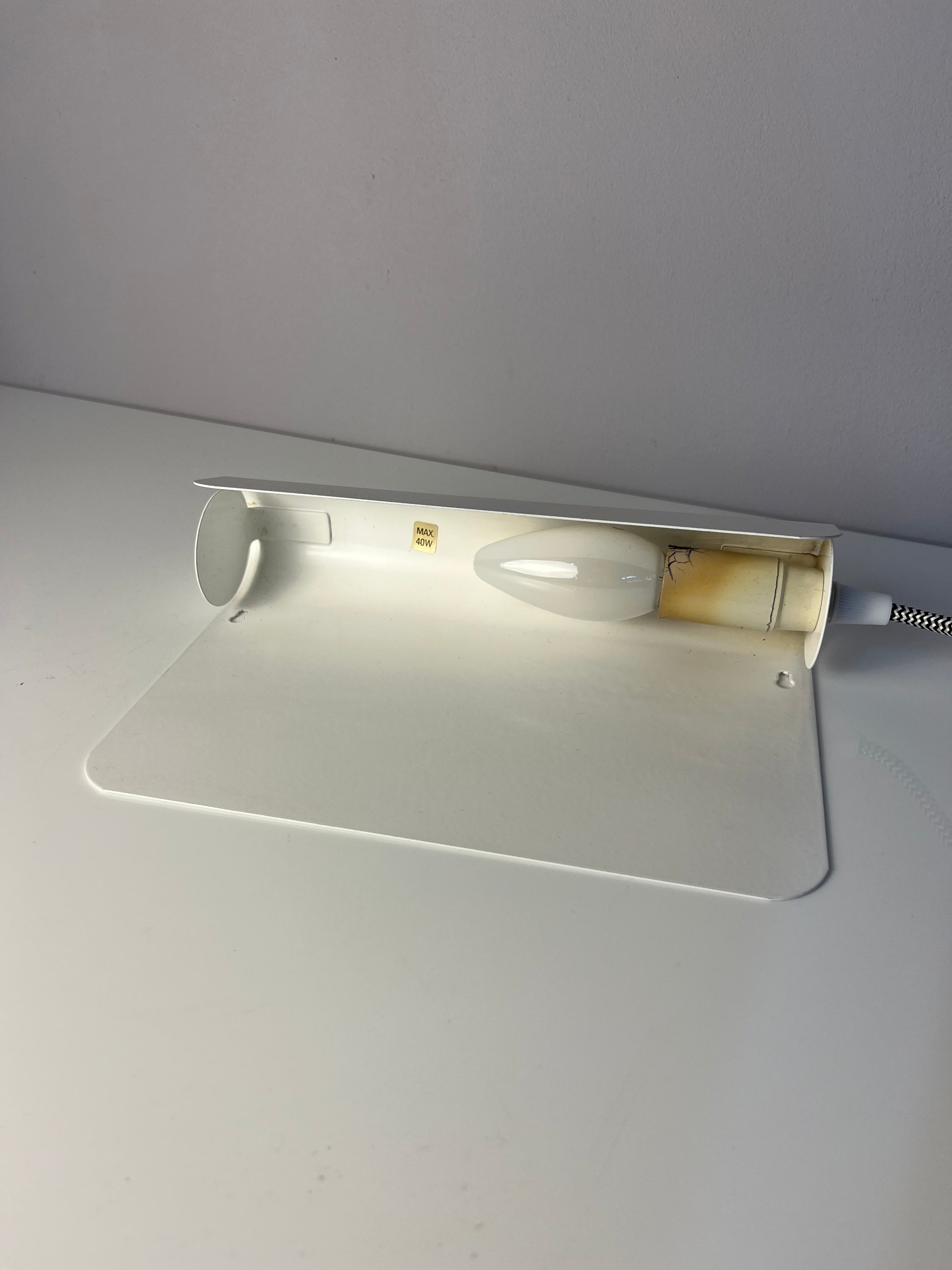 Wandlampe weiß aus Dänemark