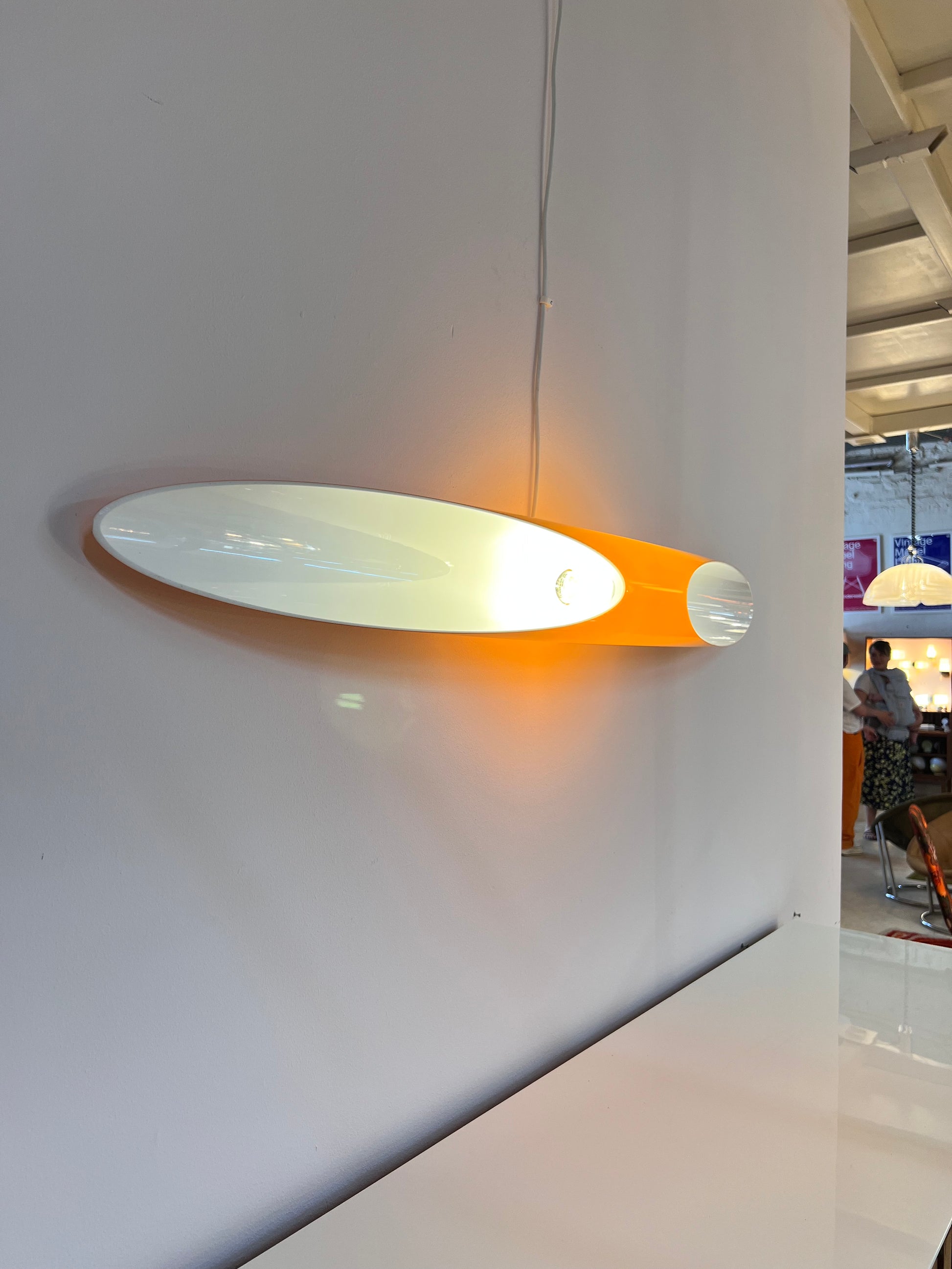 Wandlampe Shakti Wall Fix orange von Marzio Rusconi Clerici für Kundalini