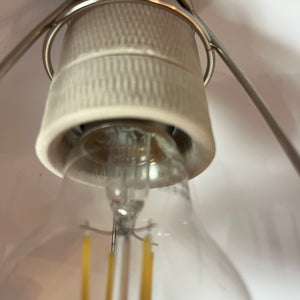 Hängelampe Flowerpot blau Emaille von Verner Panton für Louis Poulsen