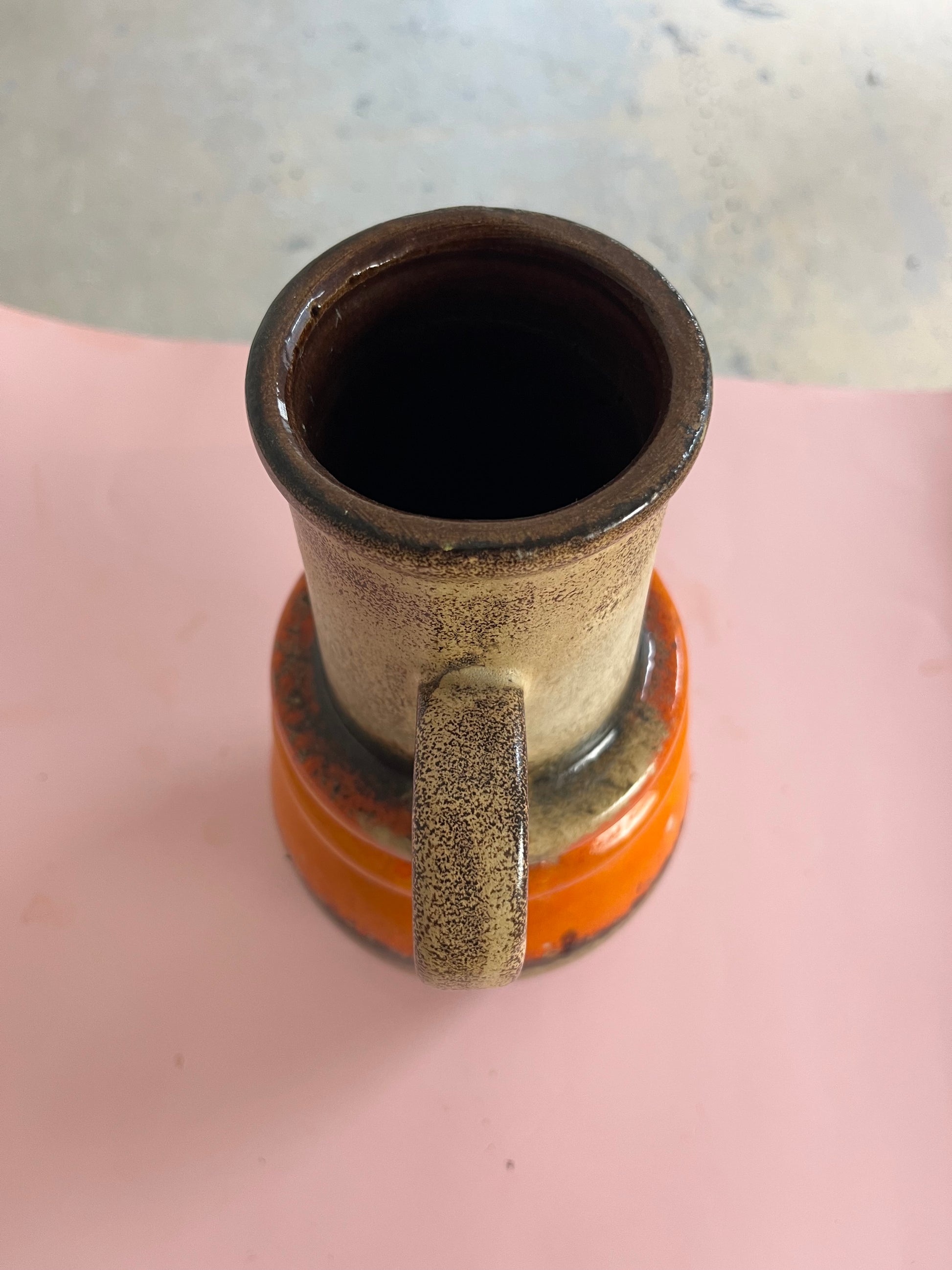 Vase 428-26 Fat Lava von Scheurich West Germany