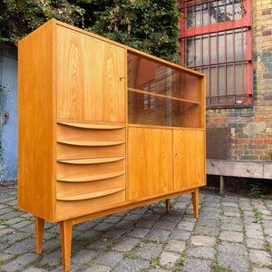 Highboard Typ 602/G Esche von Franz Ehrlich für Hellerau