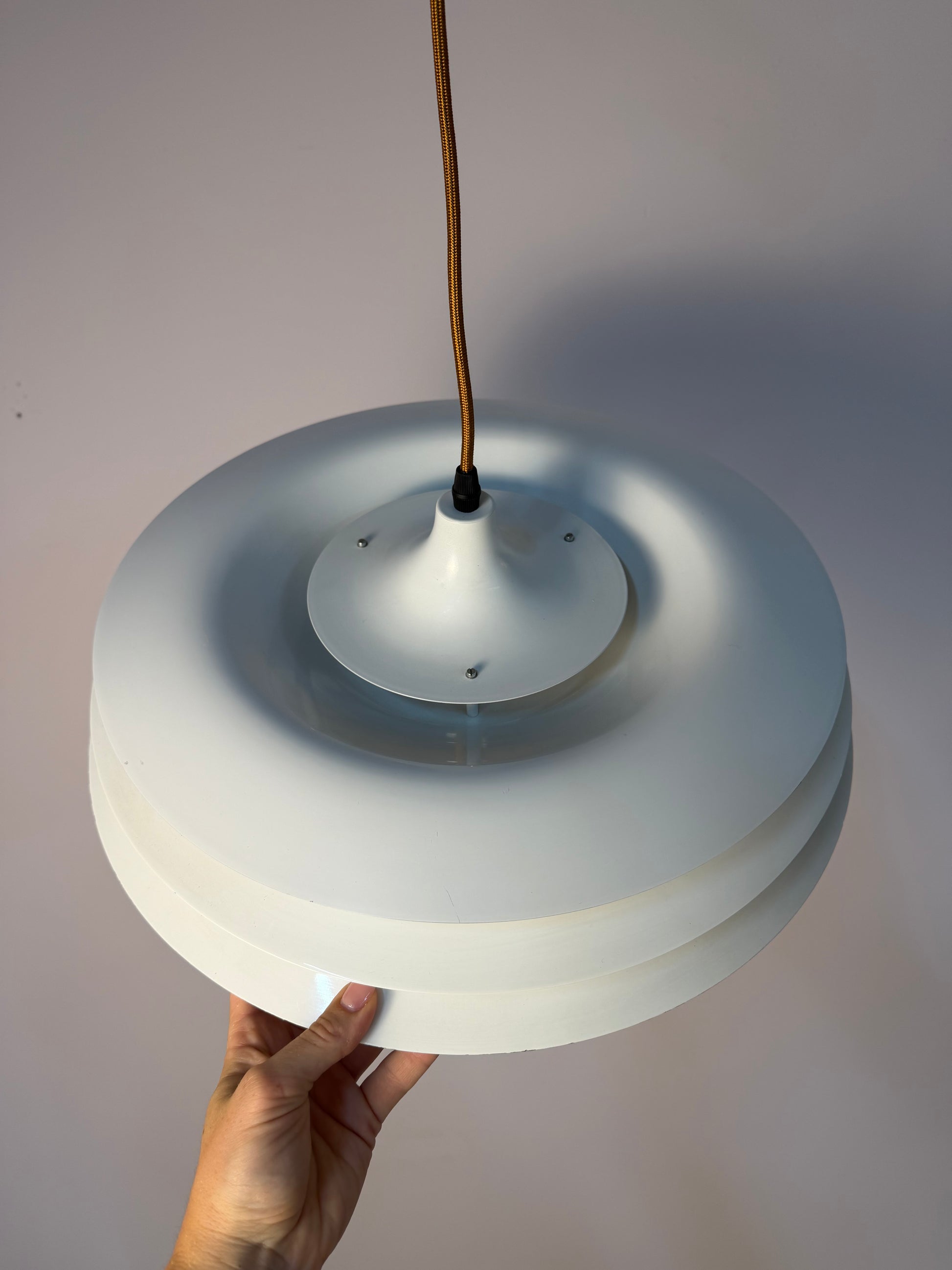 Lamellenlampe Typ 2010 weiß von Vitrika