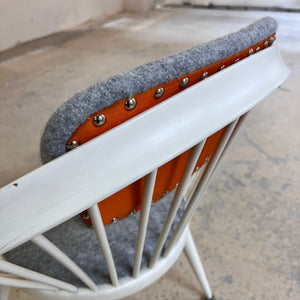 Circle Chair weiß von Yngve Ekström für Swedese