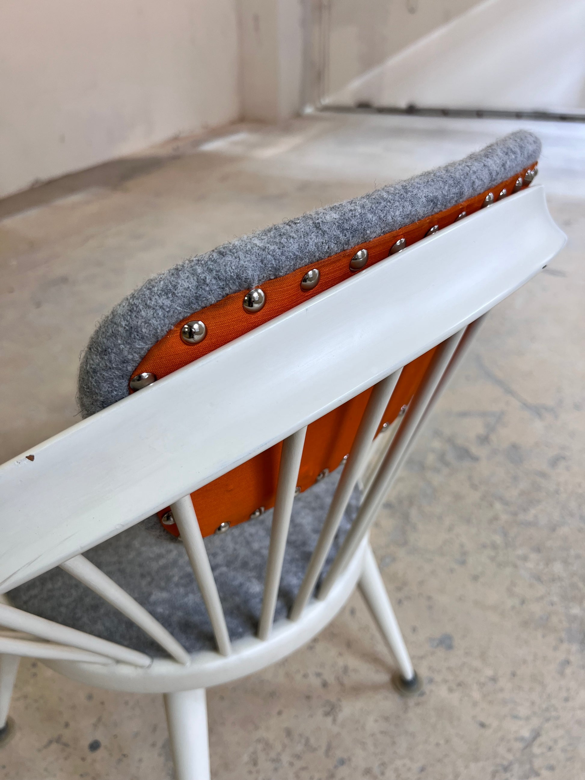 Circle Chair weiß von Yngve Ekström für Swedese