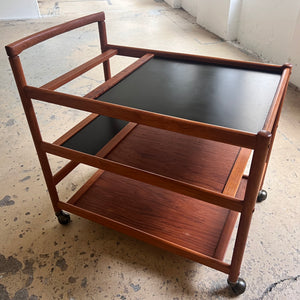 Barwagen Teak von Nissen Dänemark