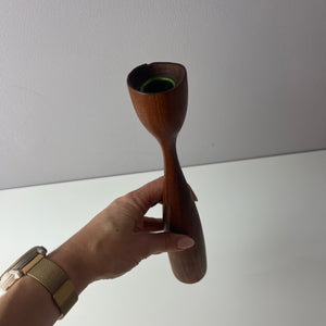 Hoher Kerzenständer Teak