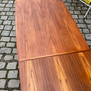 Ausziehbarer Esstisch Teak von Grete Jalk für Glostrup Møbelfabrik