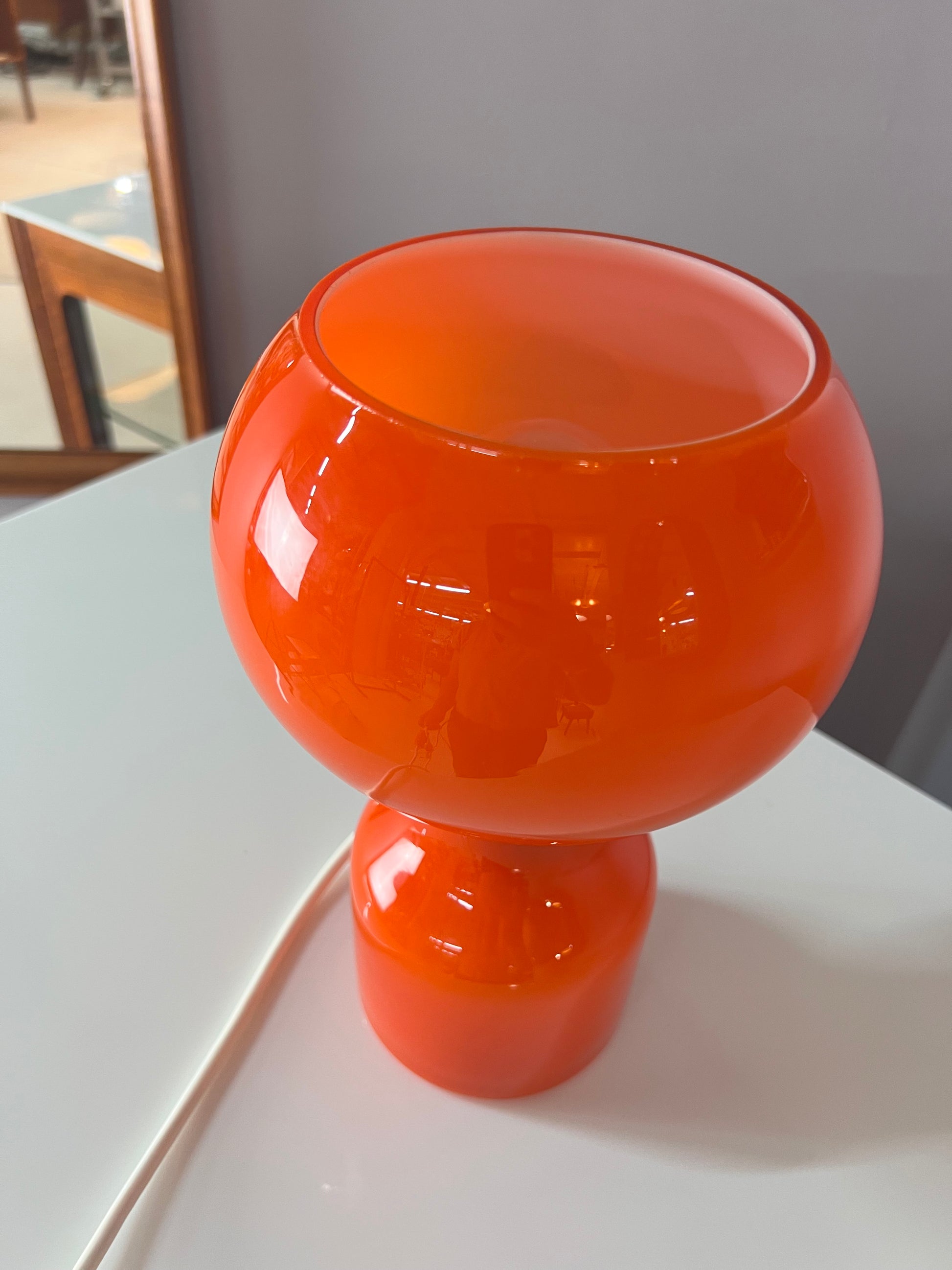 Tischlampe orange von Jean-Paul Emonds-Alt für Philips