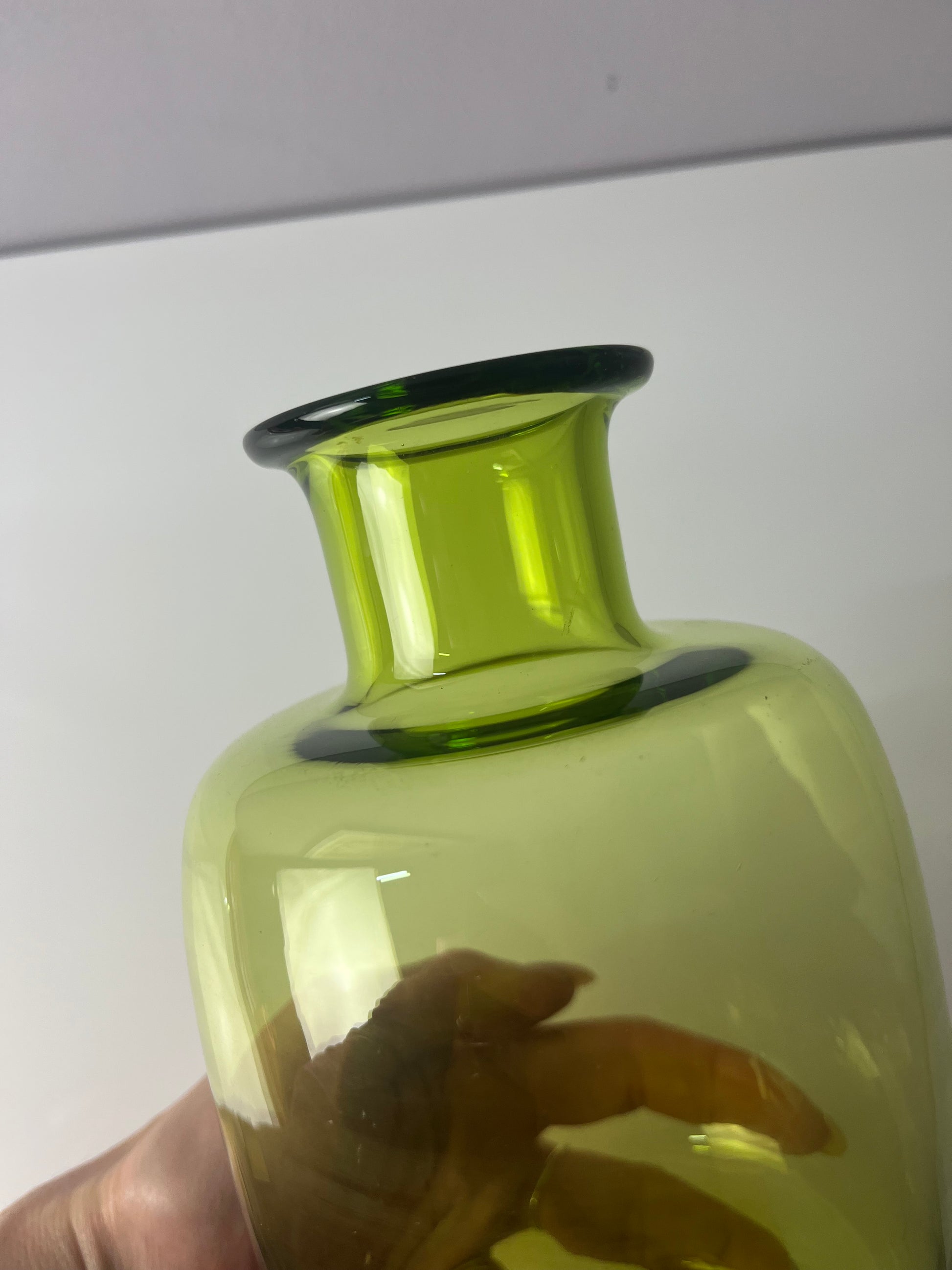 Vase Majgrøn von Per Lütken für Holmegaard