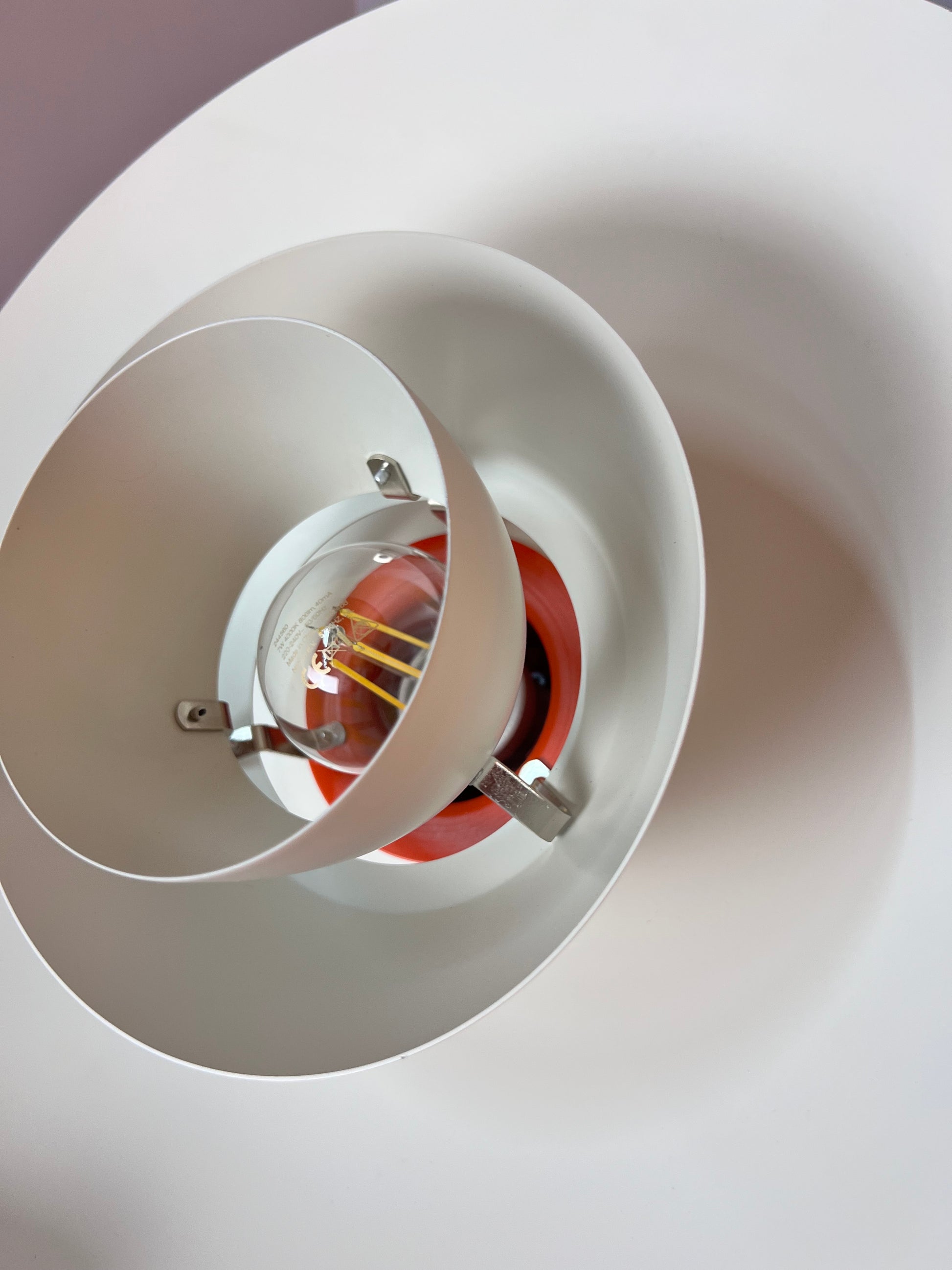 Lamellenlampe PH4 von Poul Henningsen für Louis Poulsen