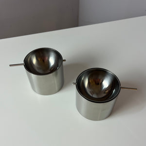 Aschenbecher Edelstahl von Arne Jacobsen für Stelton