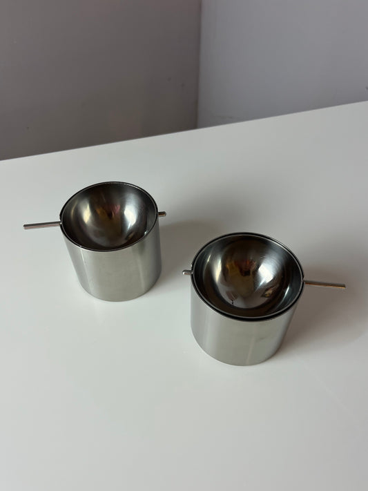 Aschenbecher Edelstahl von Arne Jacobsen für Stelton
