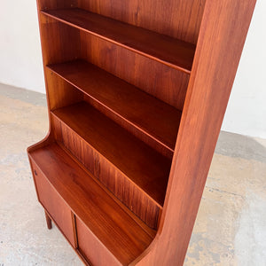 Bücherregal Teak mit Sekretär & Ausziehplatte von Johannes Sorth für Nexø