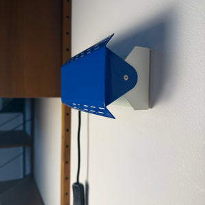 Wandlampe blau weiß von G&G Gramelsbacher