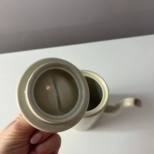 Kaffeekanne mit Warmhalter von J. Kronester Bavaria