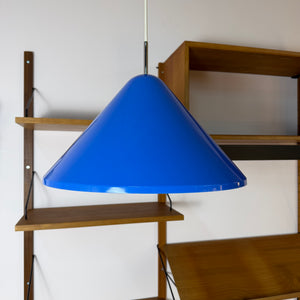 Hängelampe Modell Apollo blau Kunststoff von Nordisk Solar