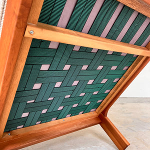 Sessel Teak & Wolle aus Dänemark
