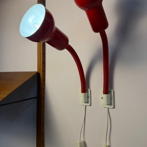 Wandlampe Type 504 rot von Horn