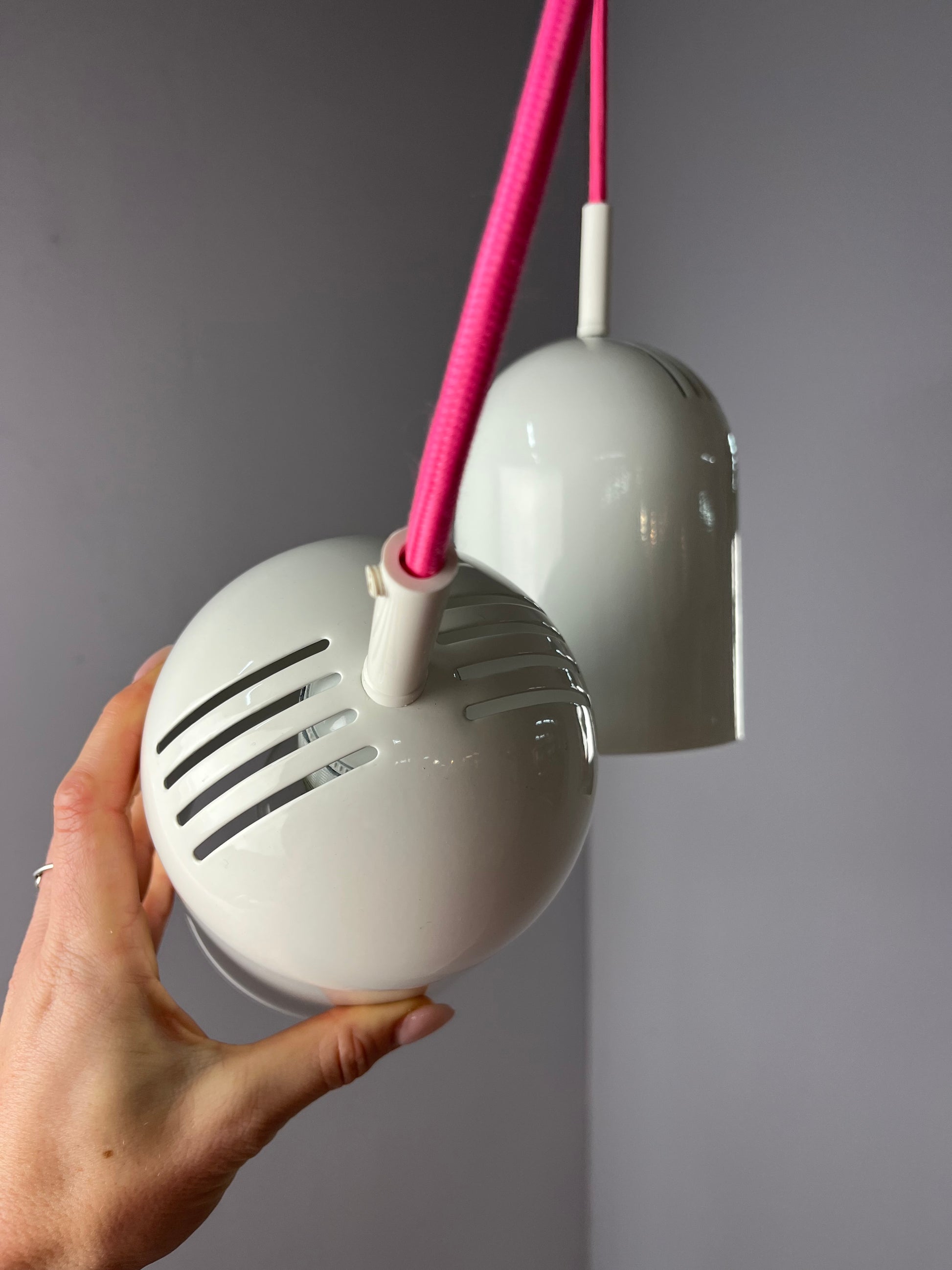 Hängelampe weiß aus Dänemark