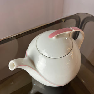 Teekanne Saturn rosa weiß von Seltmann Weiden