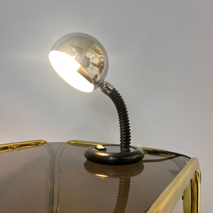 Tischlampe Chrom