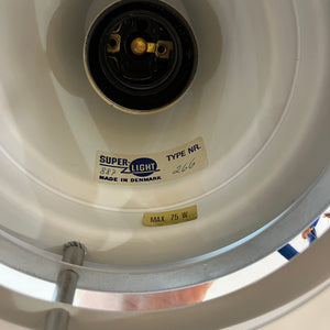 Lamellenlampe weiß von Super Light Dänemark