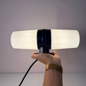 Wandlampe Modell 6065 blau von Sigvard Bernadotte für Ifö