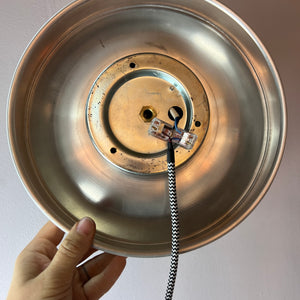 Wandlampe Diskus 25 cm weiß von Charlotte Perriand für Honsel