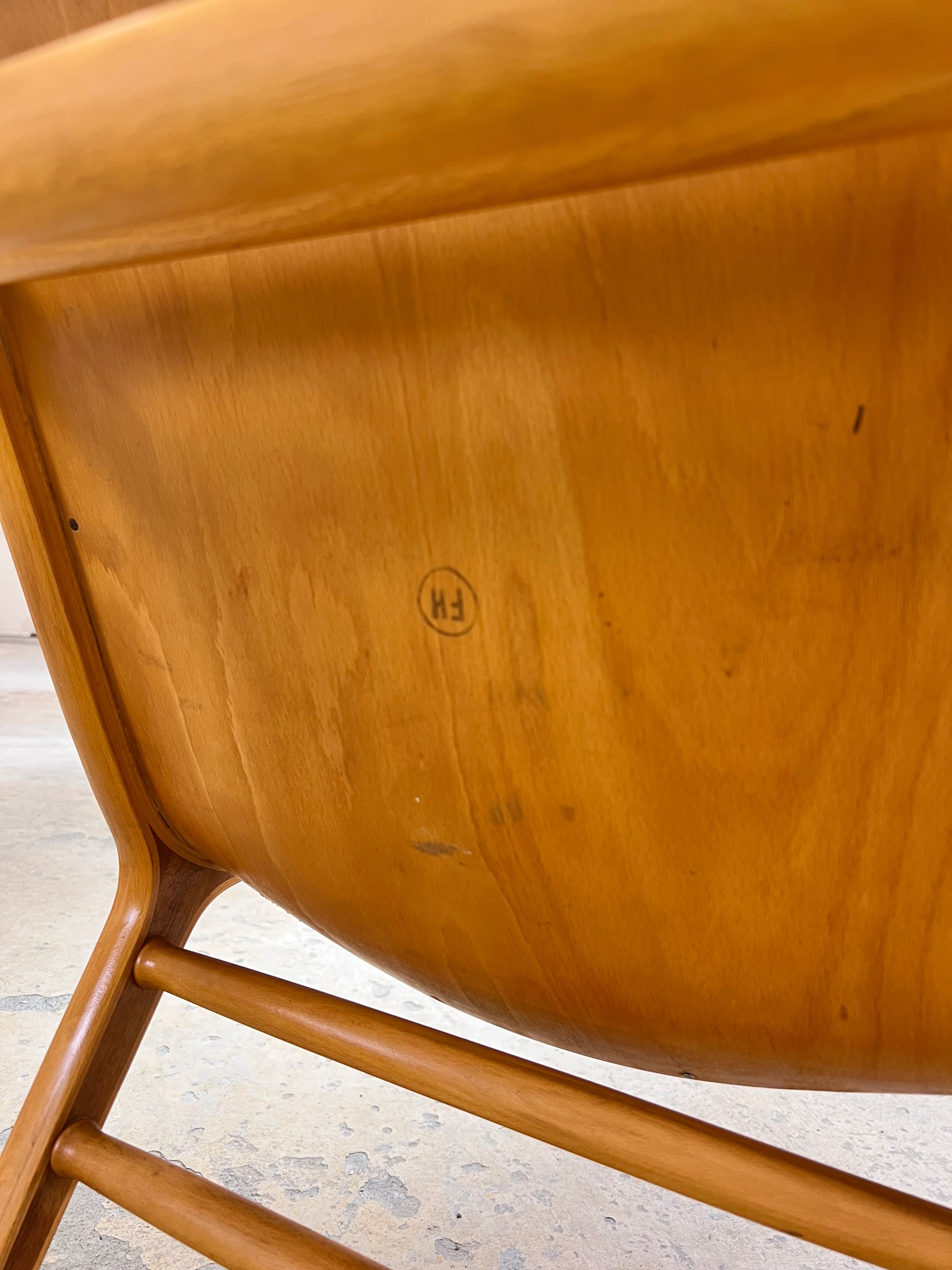 AX Lounge Chair von Peter Hvidt und Orla Mølgaard-Nielsen für Fritz Hansen