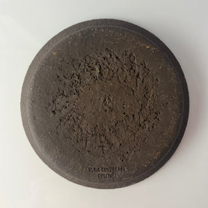 Schale orange Keramik von Ulrik Lundbergh, Ebeltoft