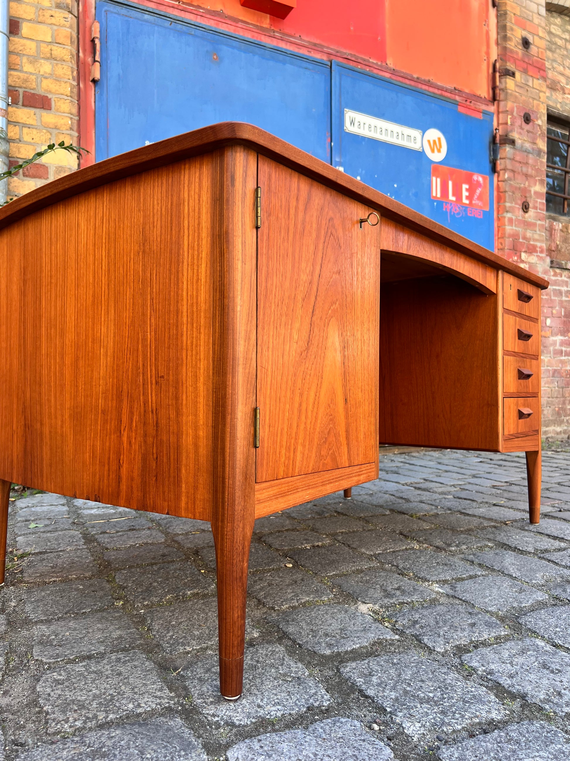 Schreibtisch Teak aus Dänemark