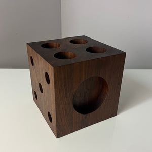 Großer Würfel Teak aus Dänemark
