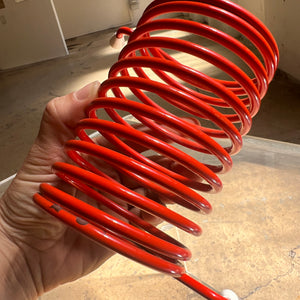 Spiralfederhalter orange 70er