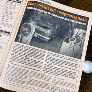 Stiftung Warentest Zeitschrift Juli 1973