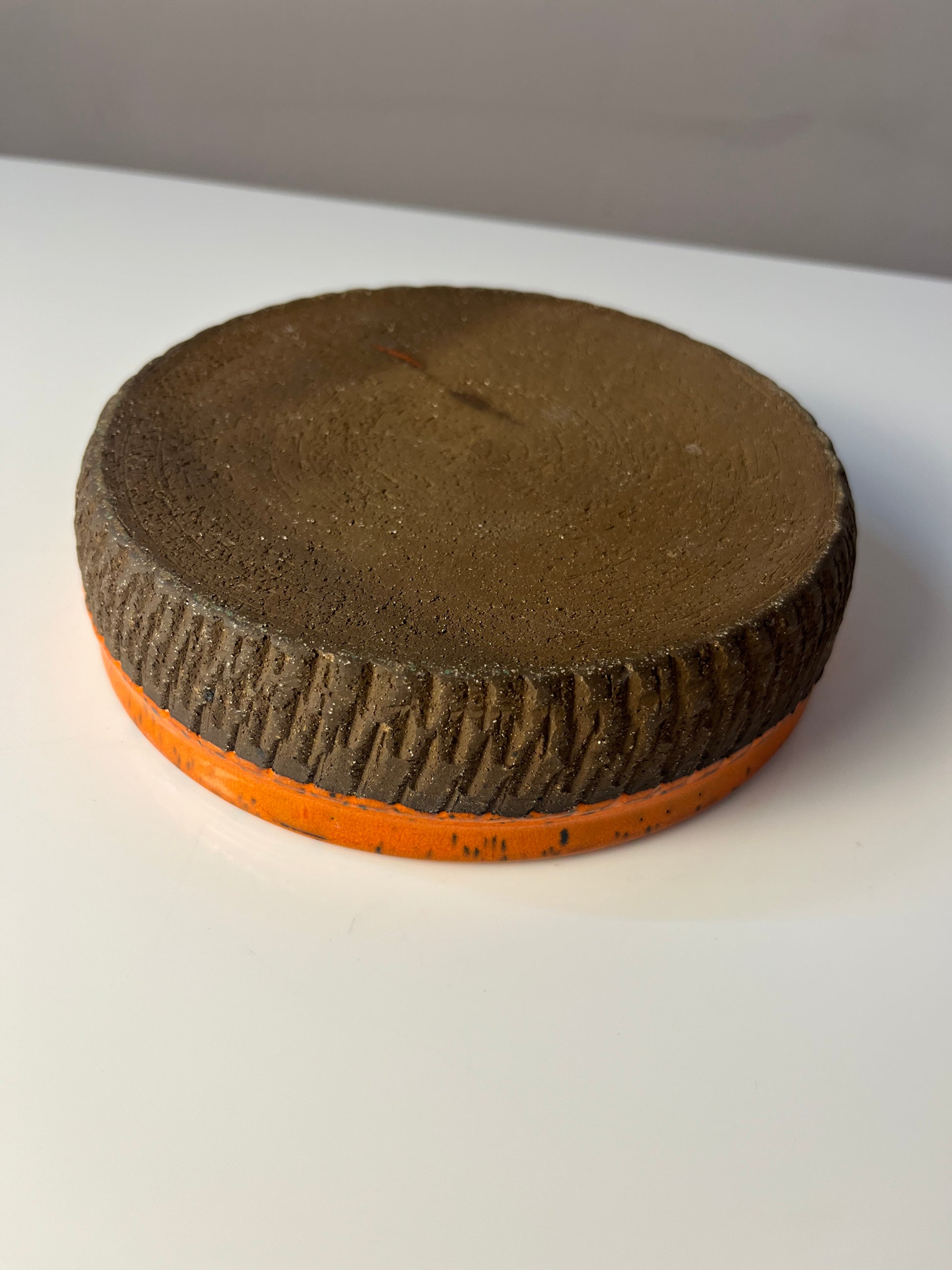 Schale orange Keramik