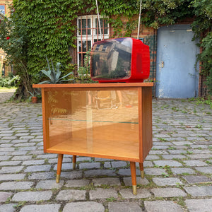Fernsehvitrine Sapelli-Mahagoni mit drehbare Platte