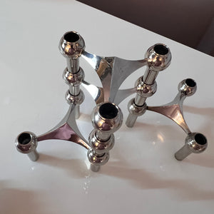 Set: 4x Modularer Kerzenständer von Stoff & Nagel für BMF