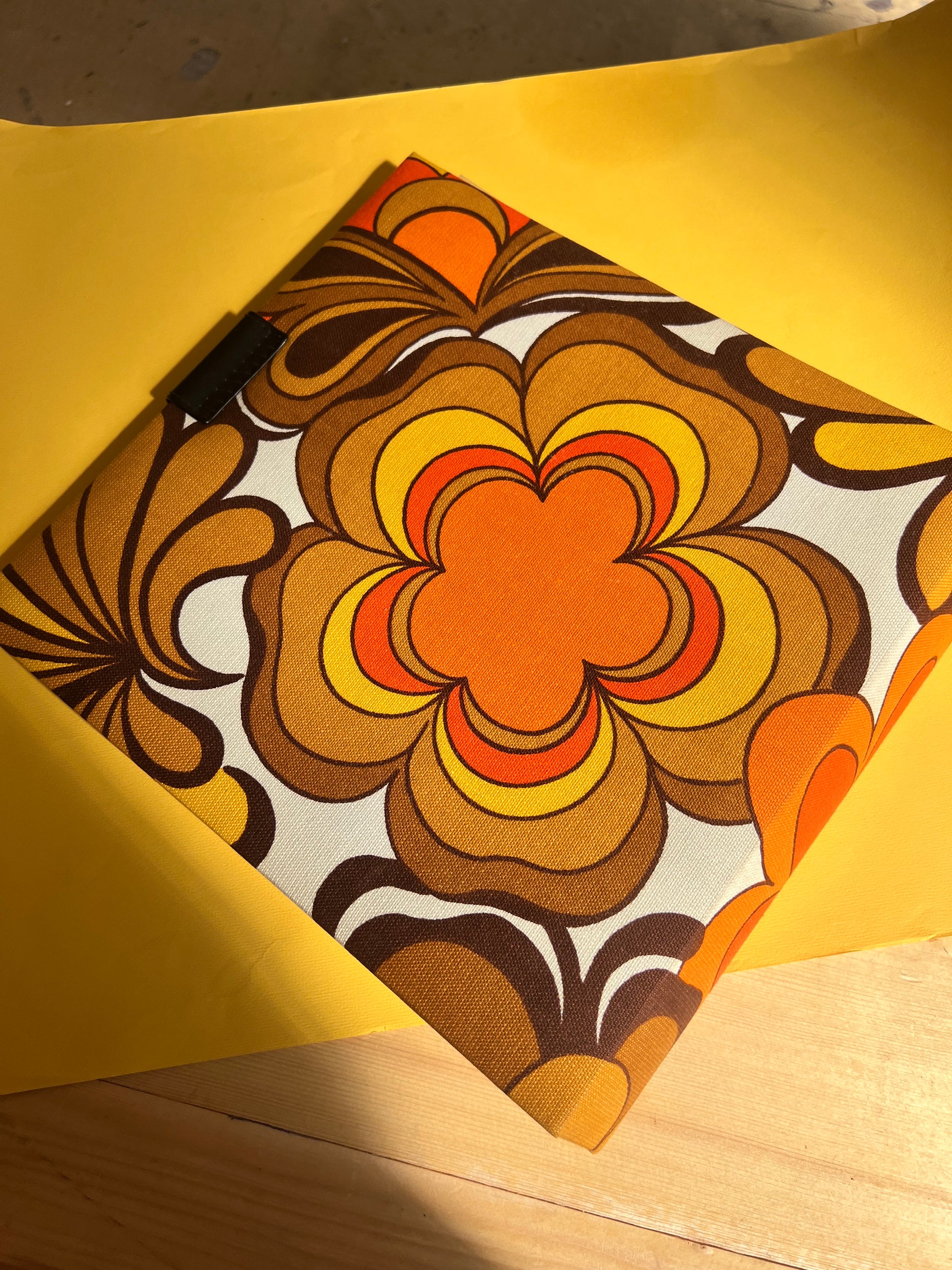 Vinyl Plattenmappe aus den 70ern