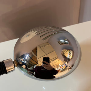 Tischlampe Gooseneck Chrom schwarz von Herda