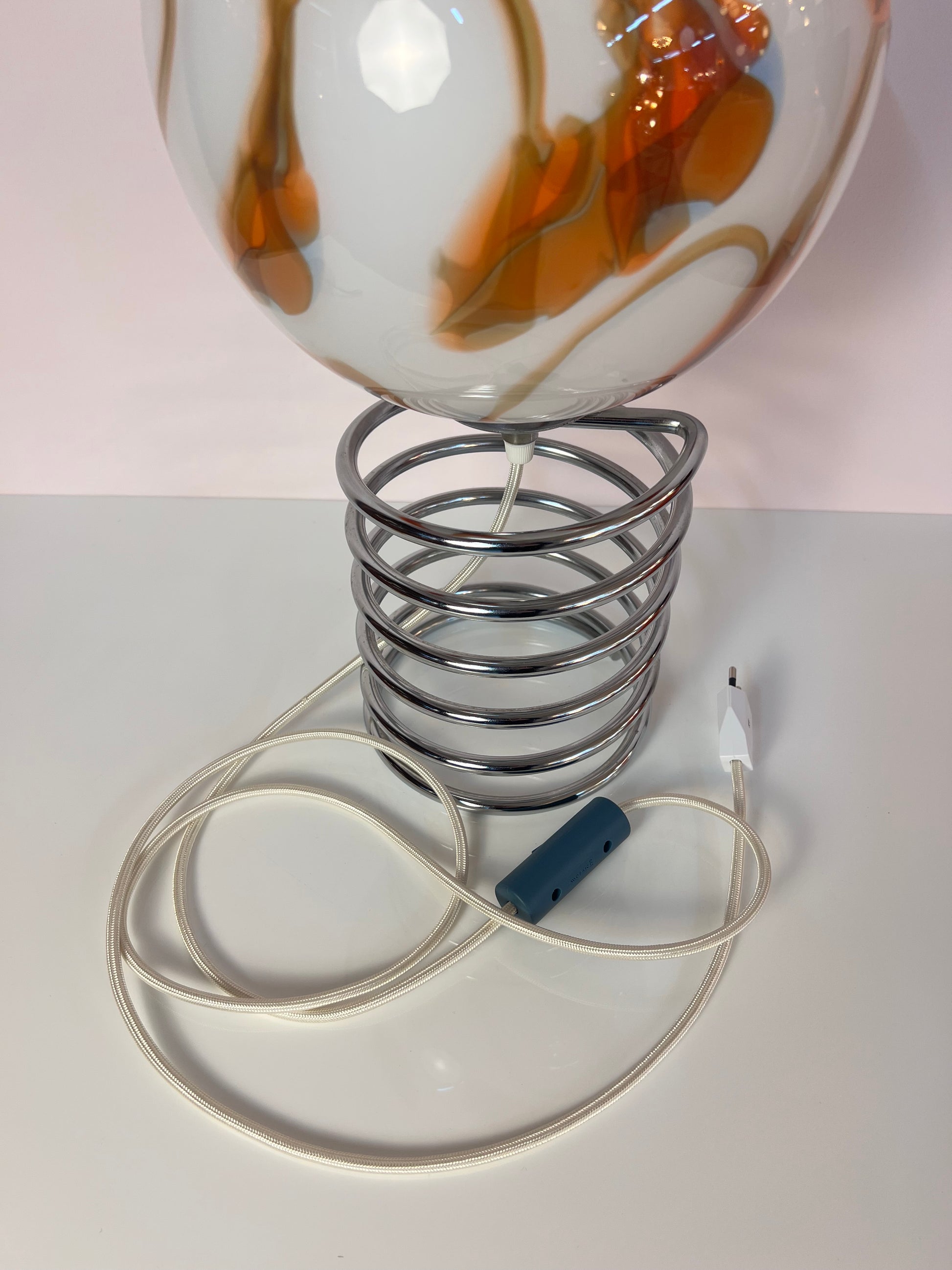 Tischlampe Spirale von Ingo Maurer für Honsel